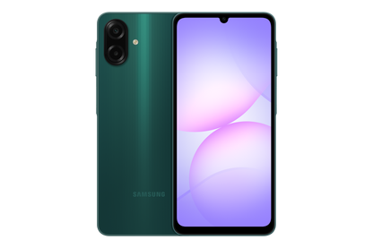 Samsung Galaxy A07 4G Dual SIM Smartphone, 4GB RAM, 64GB Storage, Green