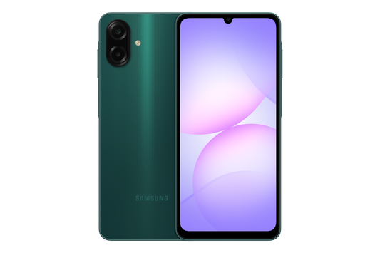 Samsung Galaxy A07 4G Dual SIM Smartphone, 4GB RAM, 128GB Storage, Green