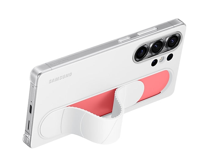 Samsung S25 Ultra Standing Grip Case White, EF-GS938CWEGWW