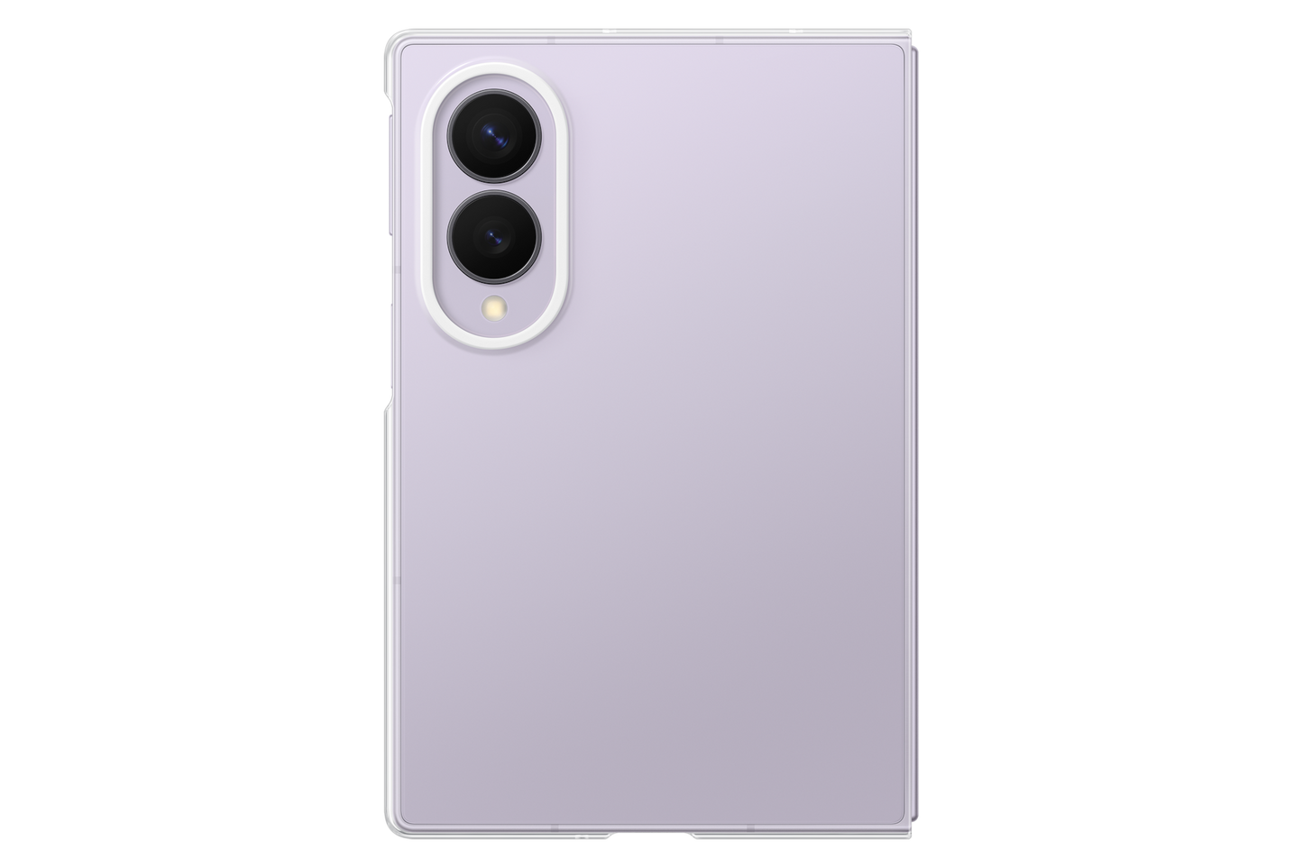 Samsung Z Fold8 Clear Case - Angle