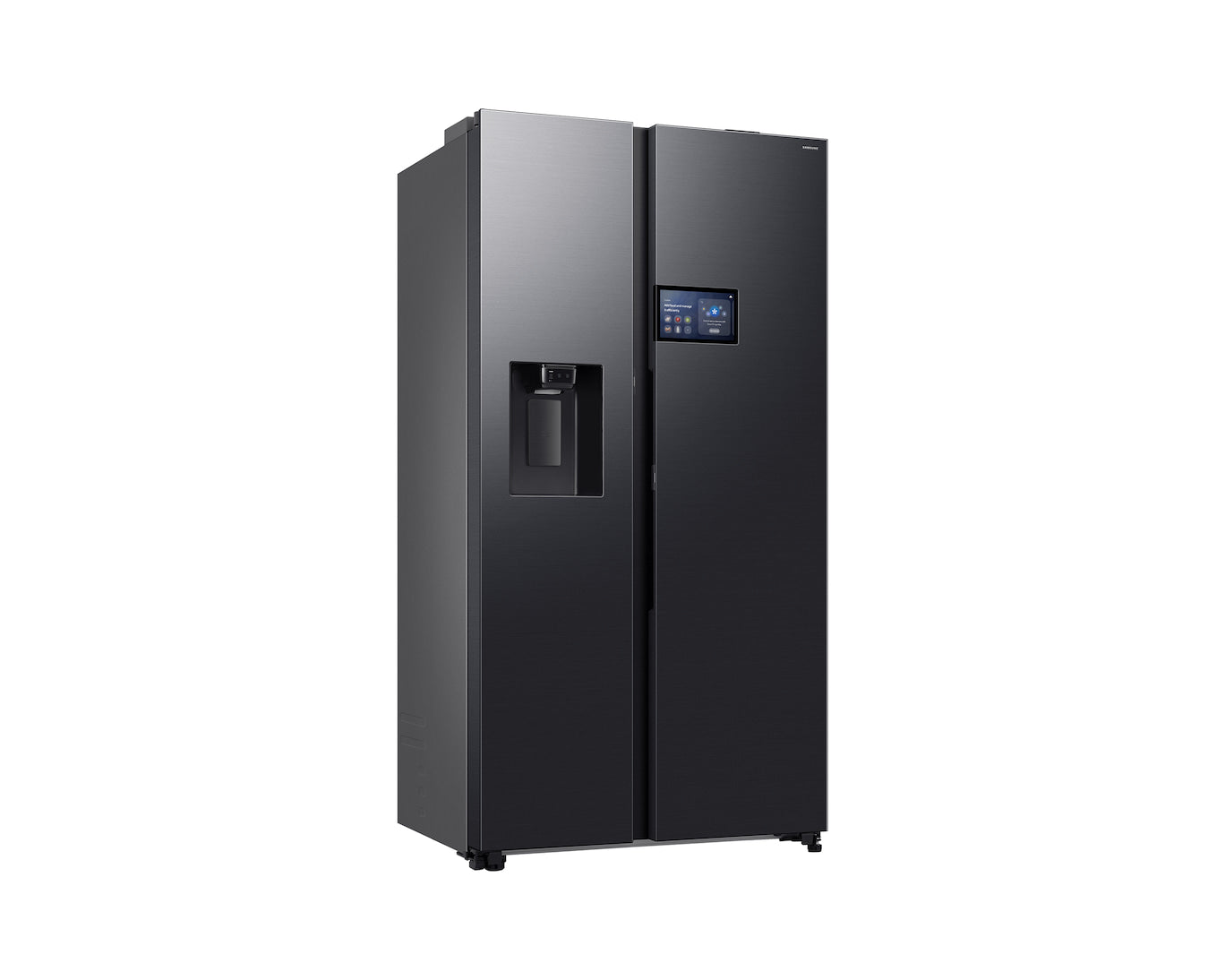 SAMSUNG Bespoke AI Side-by-Side Refrigerator 9" LCD AI Home 615L, RS90F64D1FAE