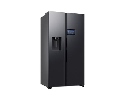 SAMSUNG Bespoke AI Side-by-Side Refrigerator 9" LCD AI Home 615L, RS90F64D1FAE