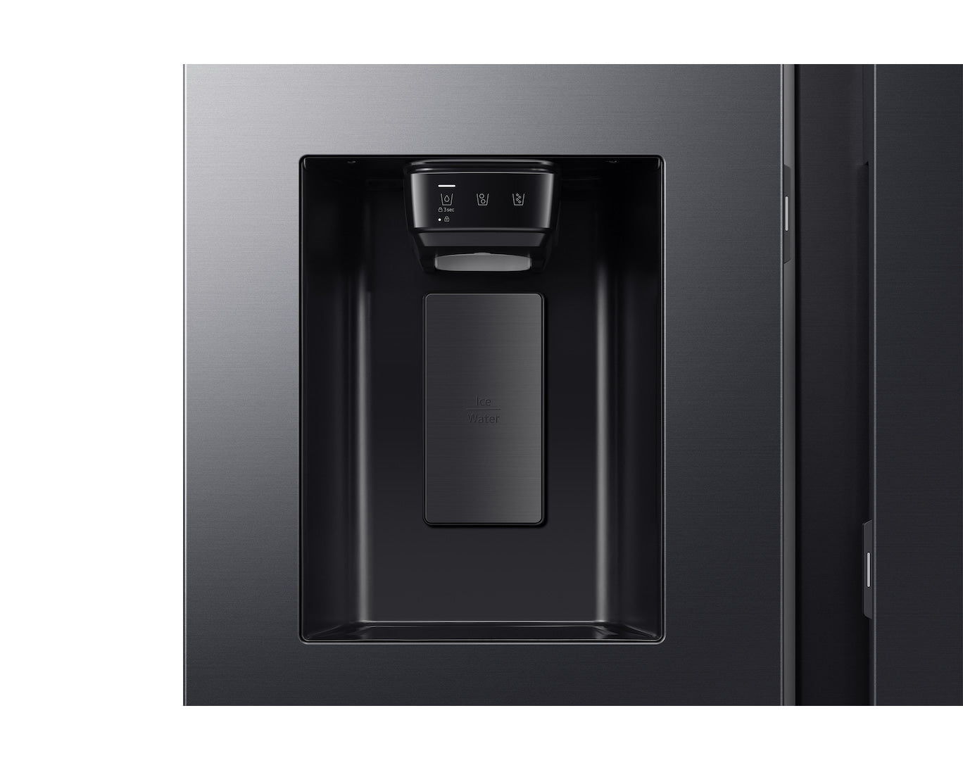 SAMSUNG Bespoke AI Side-by-Side Refrigerator 9" LCD AI Home 615L, RS90F64D1FAE