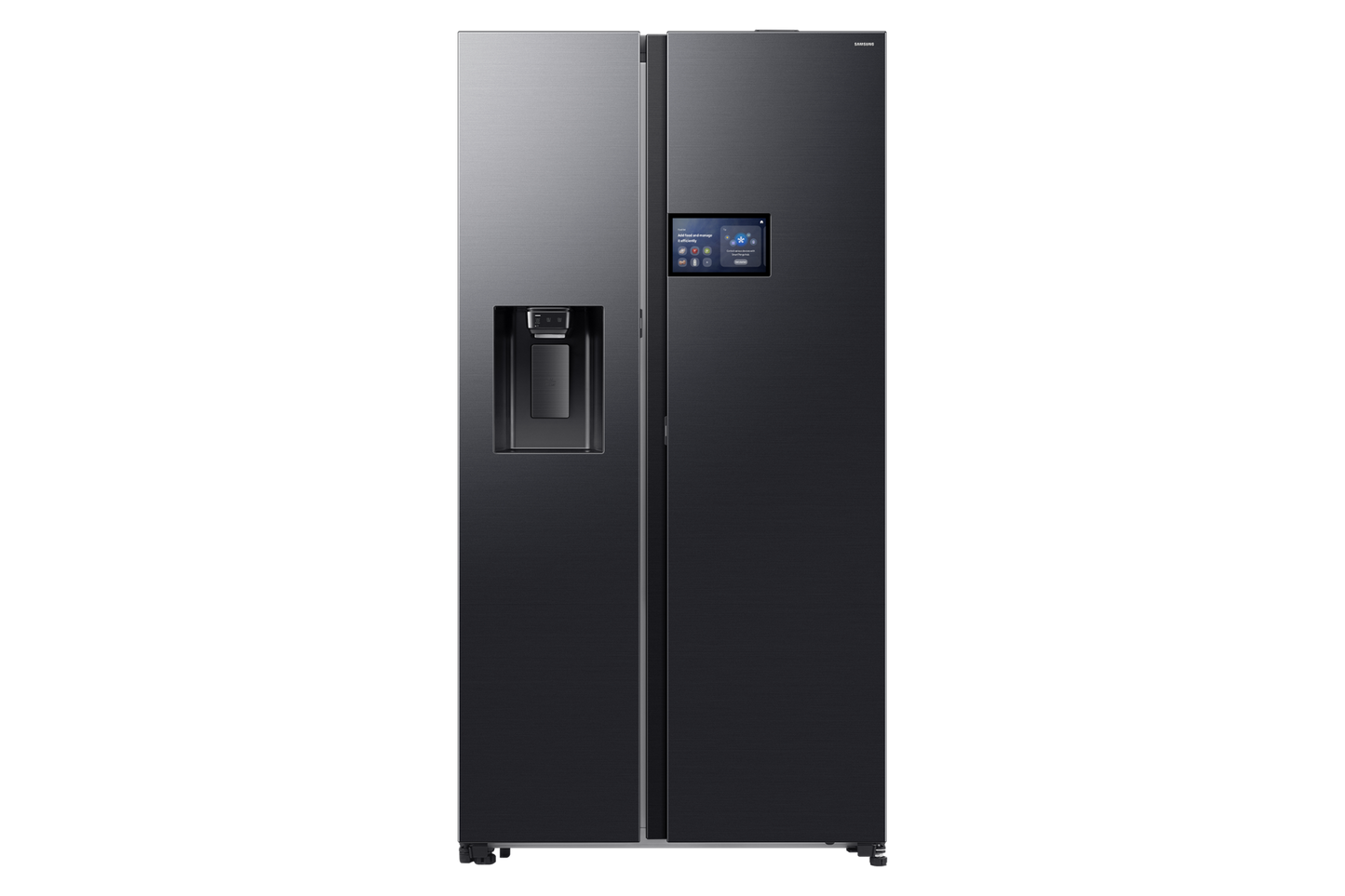 SAMSUNG Bespoke AI Side-by-Side Refrigerator 9" LCD AI Home 615L, RS90F64D1FAE