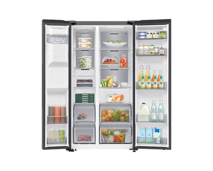 Samsung Bespoke AI Side-by-Side Refrigerator AI Energy Mode 635L RS70F64K1TAE