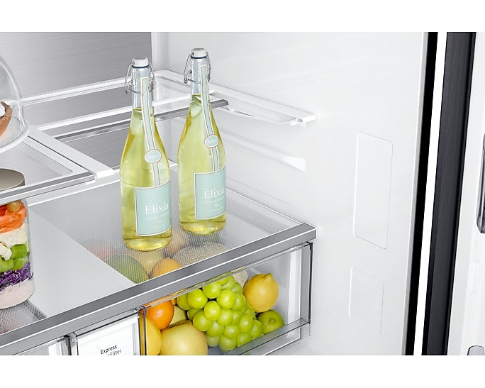 Samsung French Door Refrigerator with 21.5-inch Family Hub702L Black, RF71DG9H0EB1AE