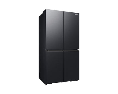 Samsung Bespoke T Style French Door Refrigerator, 602L, Black, RF65DG90BEB1AE