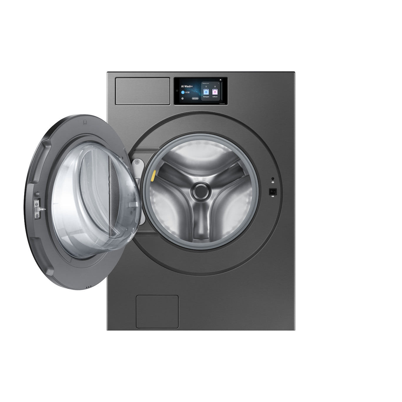 Samsung Bespoke AI Front Load Washing Machine, 26KG, 1100 RPM, Silver, WF90F26ADSGU