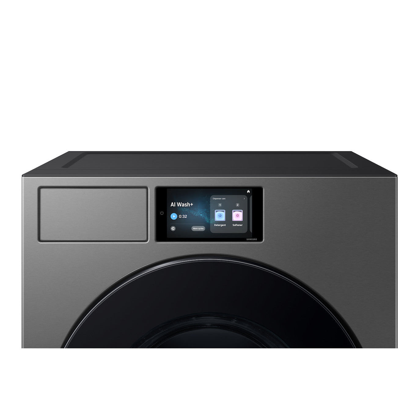 Samsung Bespoke AI Front Load Washing Machine, 26KG, 1100 RPM, Silver, WF90F26ADSGU