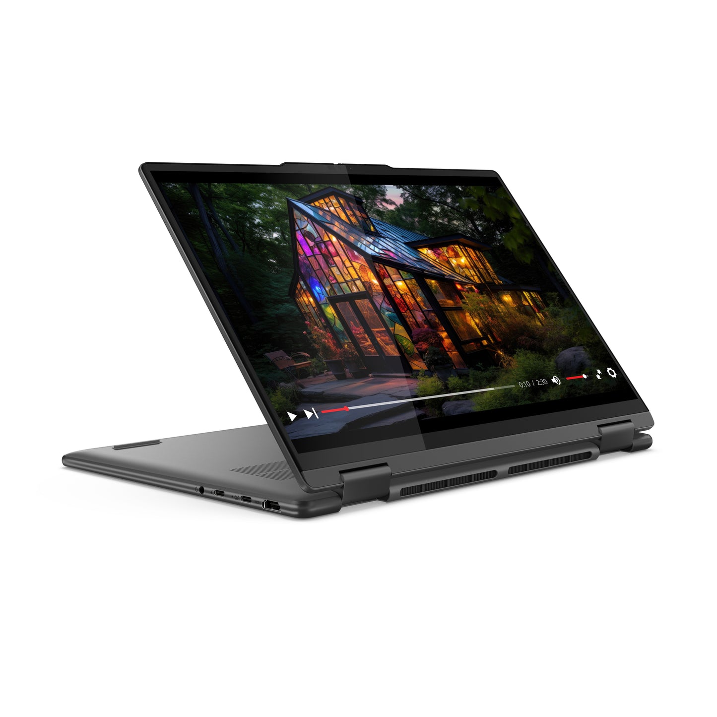 Lenovo Yoga 7 2-in-1 Intel Core Ultra 7 155H Hybrid (2-in-1) 35.6 cm (14") Touchscreen WUXGA 16 GB LPDDR5x-SDRAM 1 TB SSD Wi-Fi 6E (802.11ax) Windows 11 Home Grey