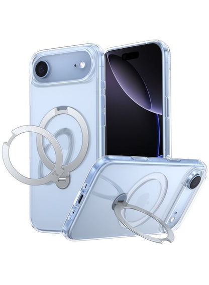 TORRAS Ostand Spin Case for iPhone 17 Air - Clear