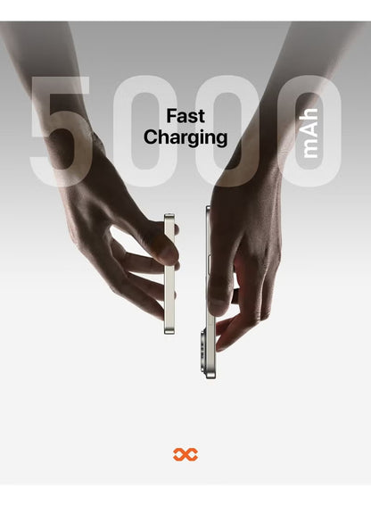 Infinyty Magnetic Wireless Power Bank 10000 mAh Natural Titanium