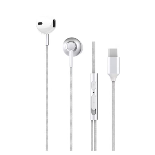 MYX PRO BASS X TYPE-C STEREO EARPHONES WHT