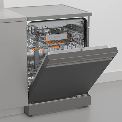 Gorenje 16 Place Settings Dishwasher, 60cm, Wi-Fi, Grey, GS673B90X