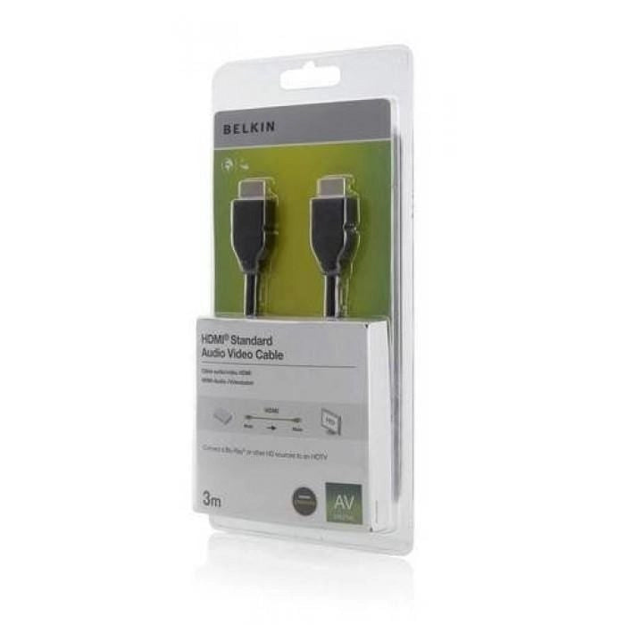 Belkin HDMI Cable 4K Ultra HD High Speed HDMI Cable 3M – Black