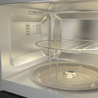 GORENJE BUILT-IN MICROWAVE WITH GRILL, 20 Liters,38.5 Width, STAINLESS STEEL – BM201AG1X