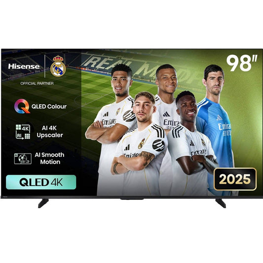 Hisense 98 Inch 4K QLED TV, 60Hz – 98Q6Q