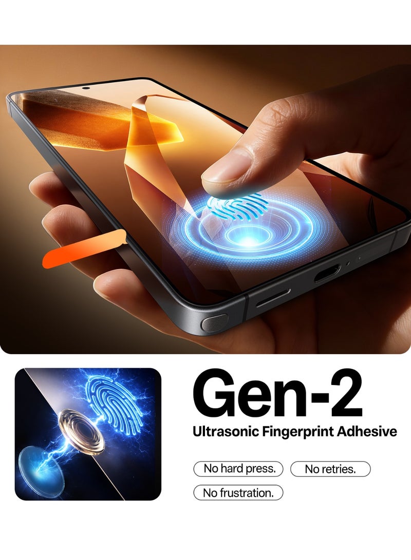 TORRAS Install Master Screen Protector for Samsung Galaxy S26 - Clear