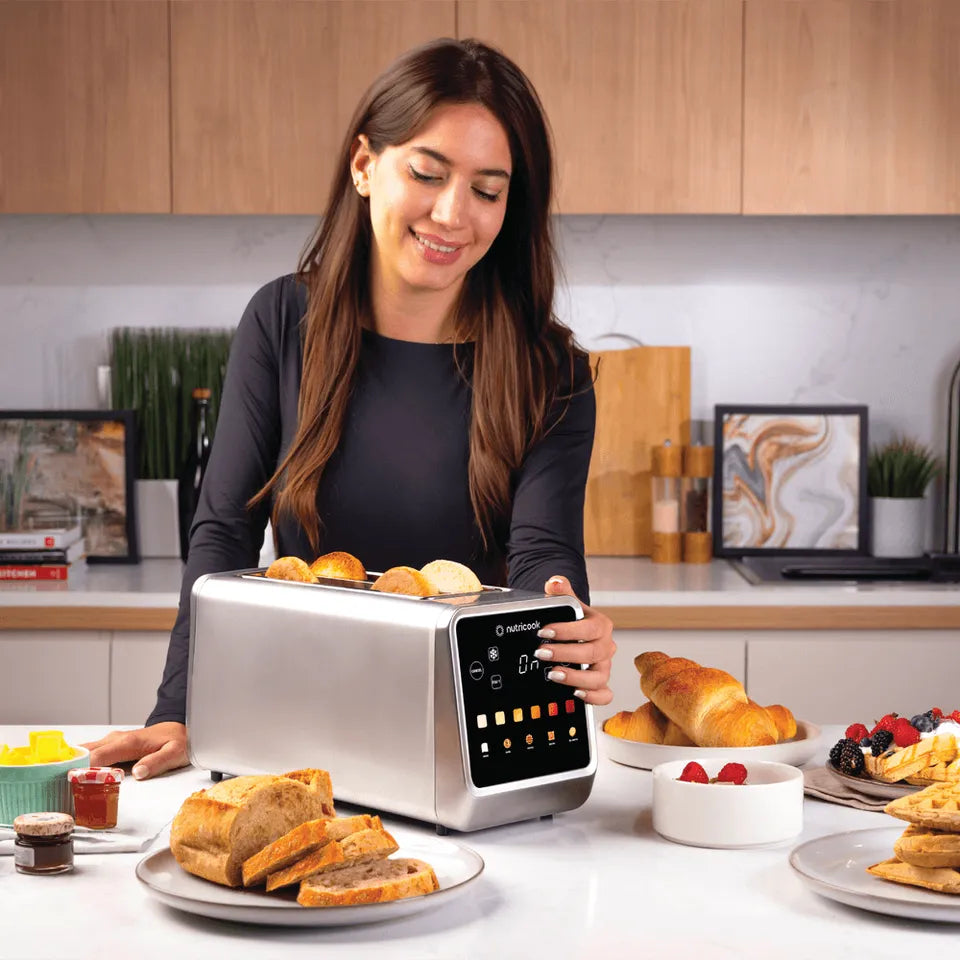 NUTRICOOK  4SLICE DIGITAL TOASTER, NC-TS401