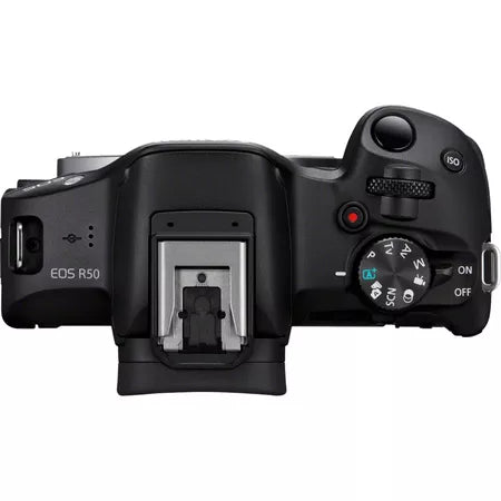 Canon EOS R50 BK + RF-S 18-45mm F4.5-6.3 IS STM Vlogger Kit