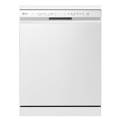 LG Free-Standing Dishwasher, 14 Place Settings, 9 Programs, White, DFC513FW
