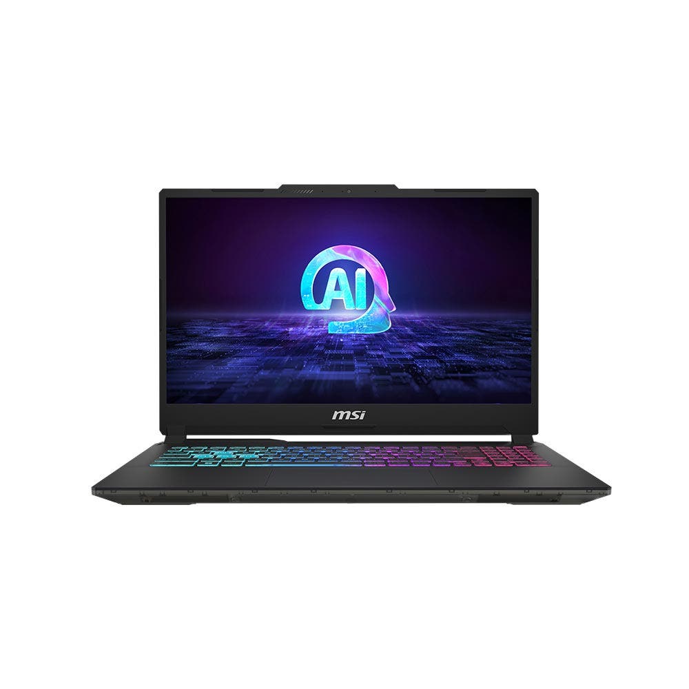 MSI Cyborg 15 AI A1VF Gaming Laptop Intel Core Ultra 7-155H 16GB RAM, 512GB Storage, NVIDIA GeForce RTX 4060 8GB Graphics, 15.6-inch display, Translucent Black