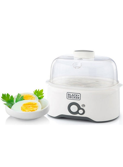 BLACK+DECKER EG200-B5 Egg Cooker 6-Egg 280W White