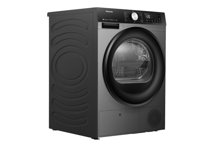 Hisense 9 kg Front Load Heat Pump Dryer, Black, DH3S902BT
