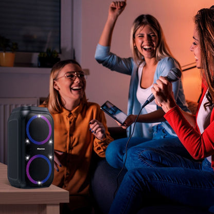 Hisense Portable Bluetooth Party Speaker, 160W, 12Hr Battery, IPX4 – Party Rocket 160