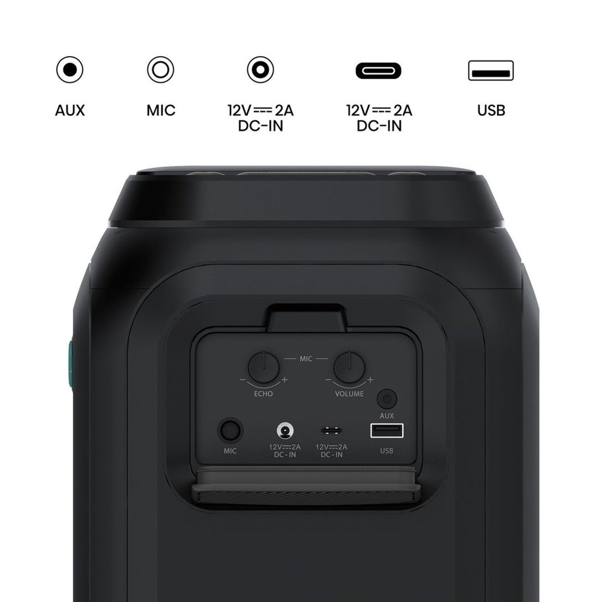 Hisense Portable Bluetooth Party Speaker, 160W, 12Hr Battery, IPX4 – Party Rocket 160