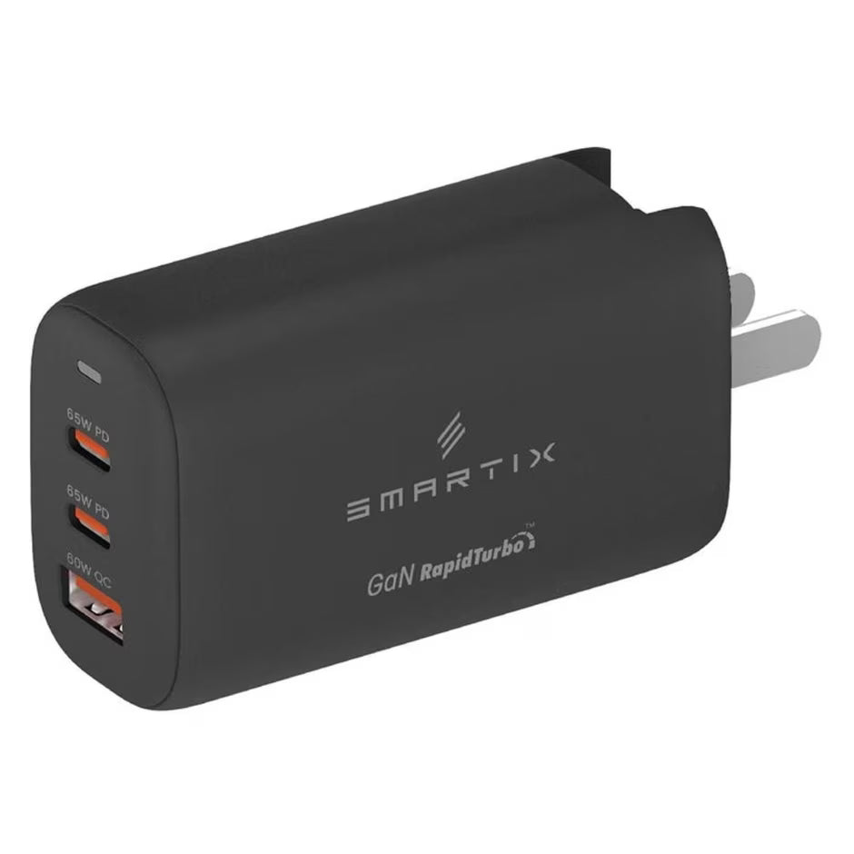 Smartix SXWA65BKS GaN Charger 65W BLK