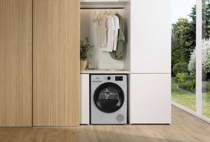 GORENJE Freestanding Heat Pump Dryer, 9 KG, Grey, DPNE92GNLWA