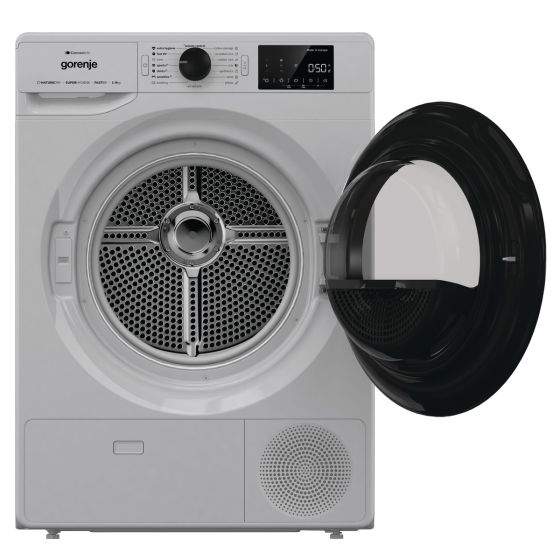 GORENJE Freestanding Heat Pump Dryer, 9 KG, Grey, DPNE92GNLWA