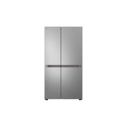 LG Side by Side Refrigerator with LinearCooling, 658L, Silver, GR-B267KLJW