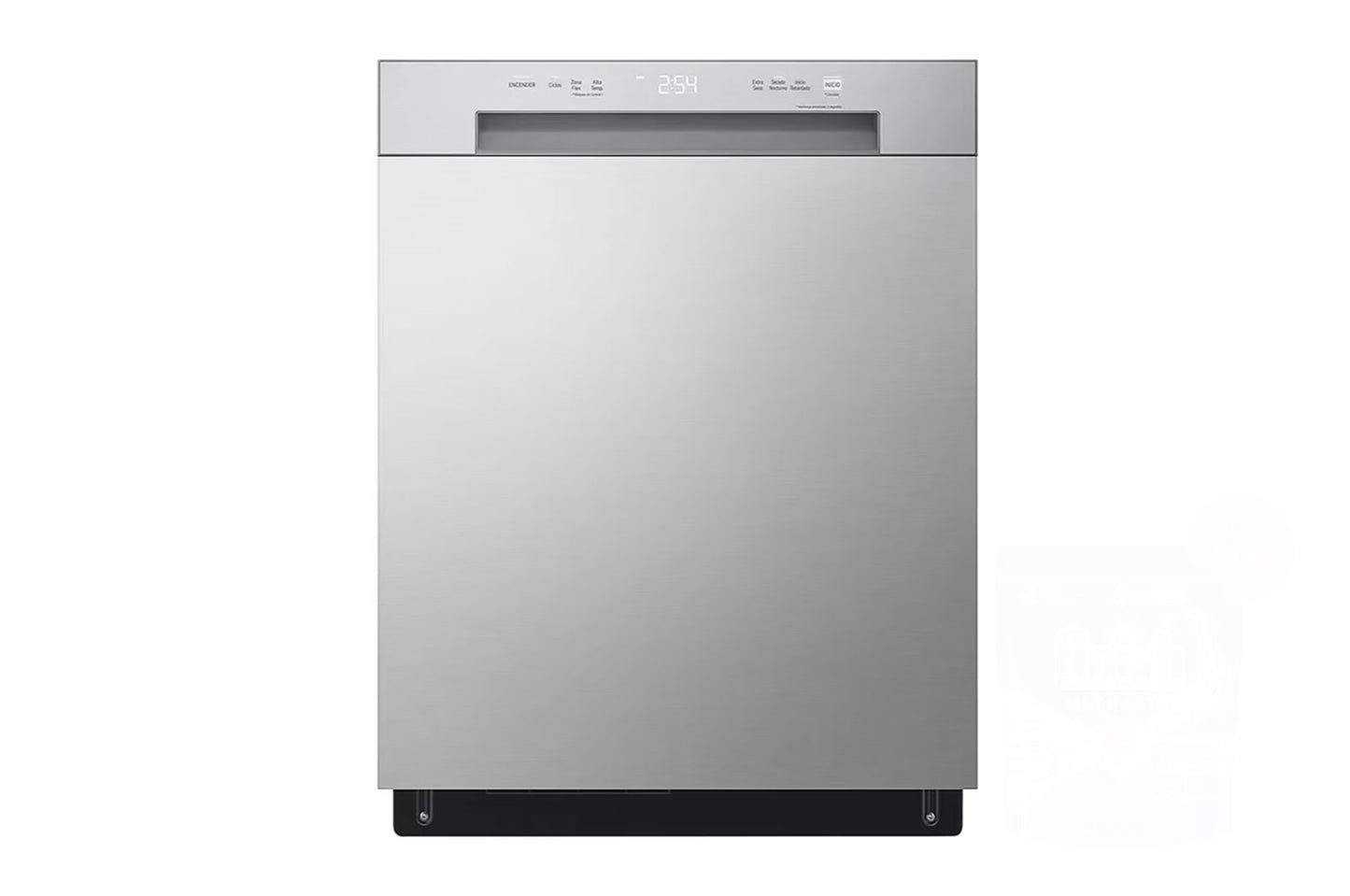 LG QuadWash™ Dishwasher, Inverter Direct Drive, 14 Place Setting, Prime Silver, DFC612FV