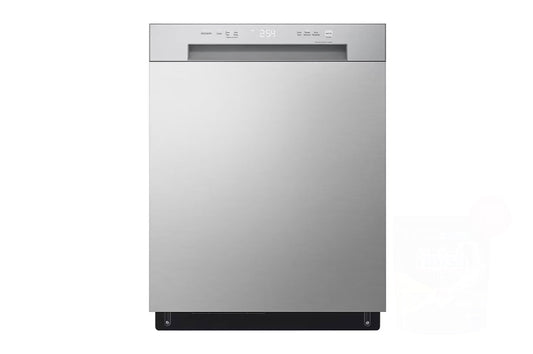 LG QuadWash™ Dishwasher, Inverter Direct Drive, 14 Place Setting, Prime Silver, DFC612FV