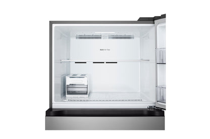 LG 612L Top Mount Refrigerator with Smart Inverter Compressor, Silver, LTB852PFBQ