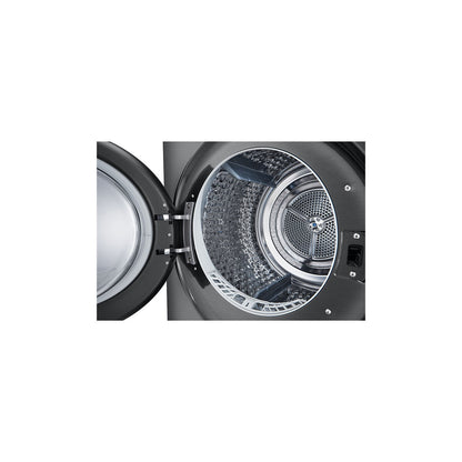 LG WashTower 12KG Washing Machine, 10KG Dual Inverter Heat Pump Dryer, 1400 RPM, Black Steel Finish, W4W8BVPKZHM