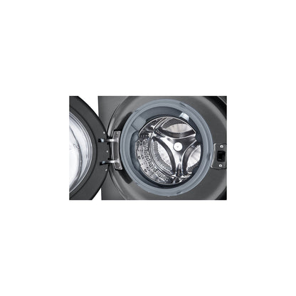 LG WashTower 12KG Washing Machine, 10KG Dual Inverter Heat Pump Dryer, 1400 RPM, Black Steel Finish, W4W8BVPKZHM