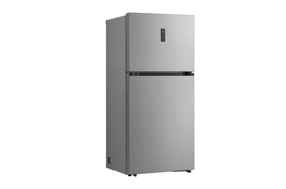 LG 612L Top Mount Refrigerator with Smart Inverter Compressor, Silver, LTB852PFBQ
