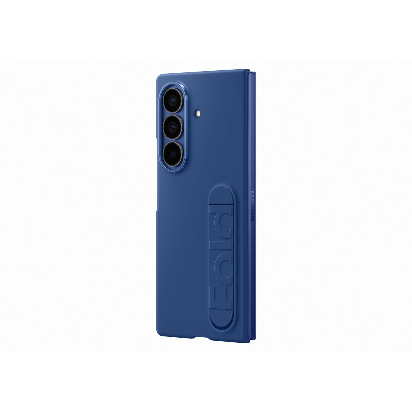 Samsung Galaxy Z Fold7 Silicone Grip Case with Stand, Navy