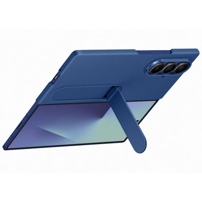 Samsung Galaxy Z Fold7 Silicone Grip Case with Stand, Navy