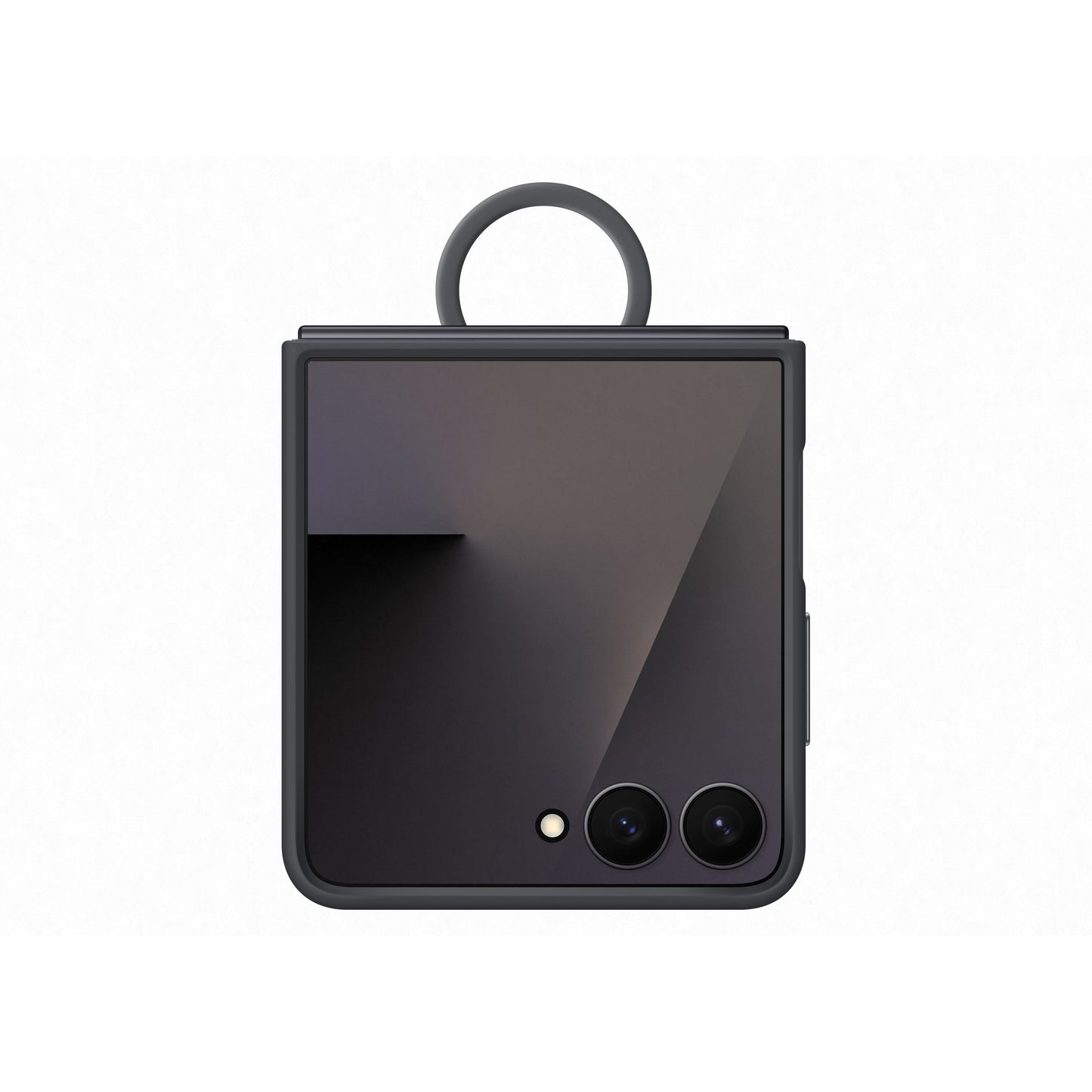 Samsung Galaxy Z Flip7 Silicone Ring Case, Black