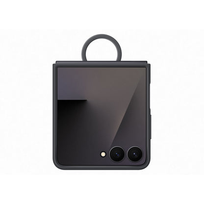 Samsung Galaxy Z Flip7 Silicone Ring Case, Black