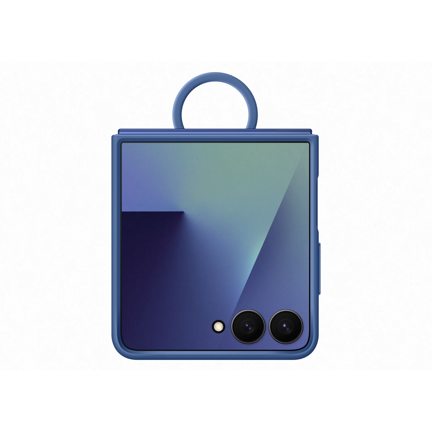 Samsung Galaxy Z Flip7 Silicone Ring Case, Navy