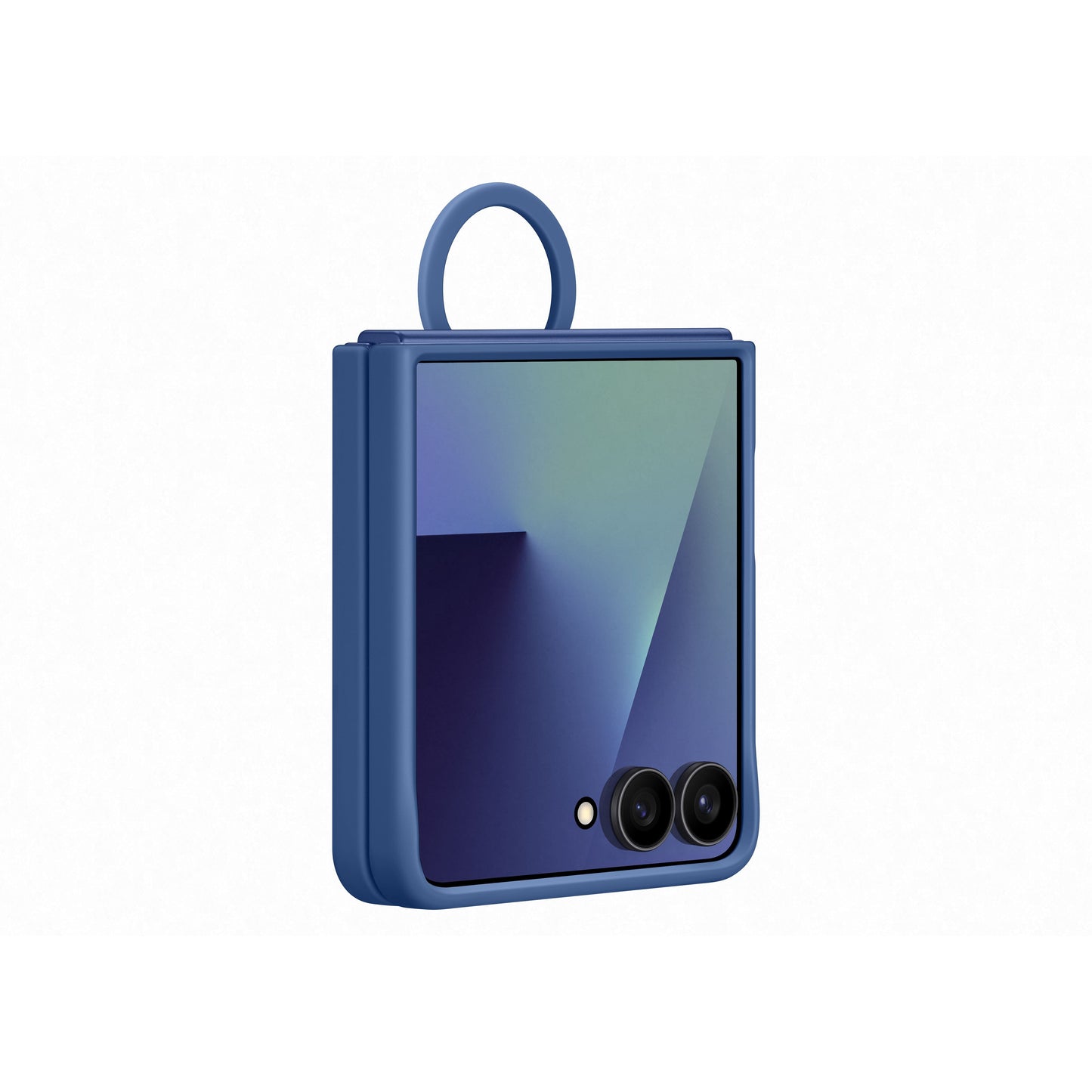 Samsung Galaxy Z Flip7 Silicone Ring Case, Navy