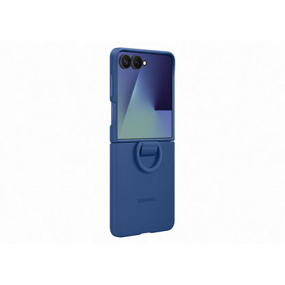 Samsung Galaxy Z Flip7 Silicone Ring Case, Navy