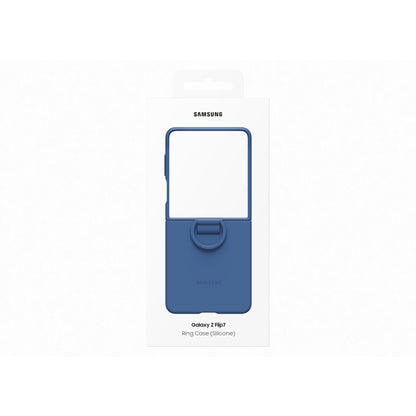 Samsung Galaxy Z Flip7 Silicone Ring Case, Navy