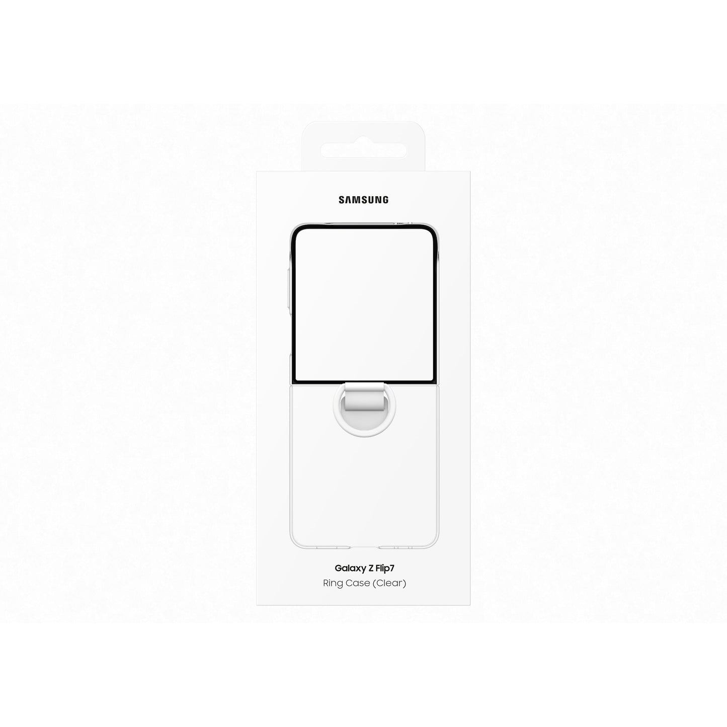 Samsung Galaxy Z Flip7 Clear Ring Case
