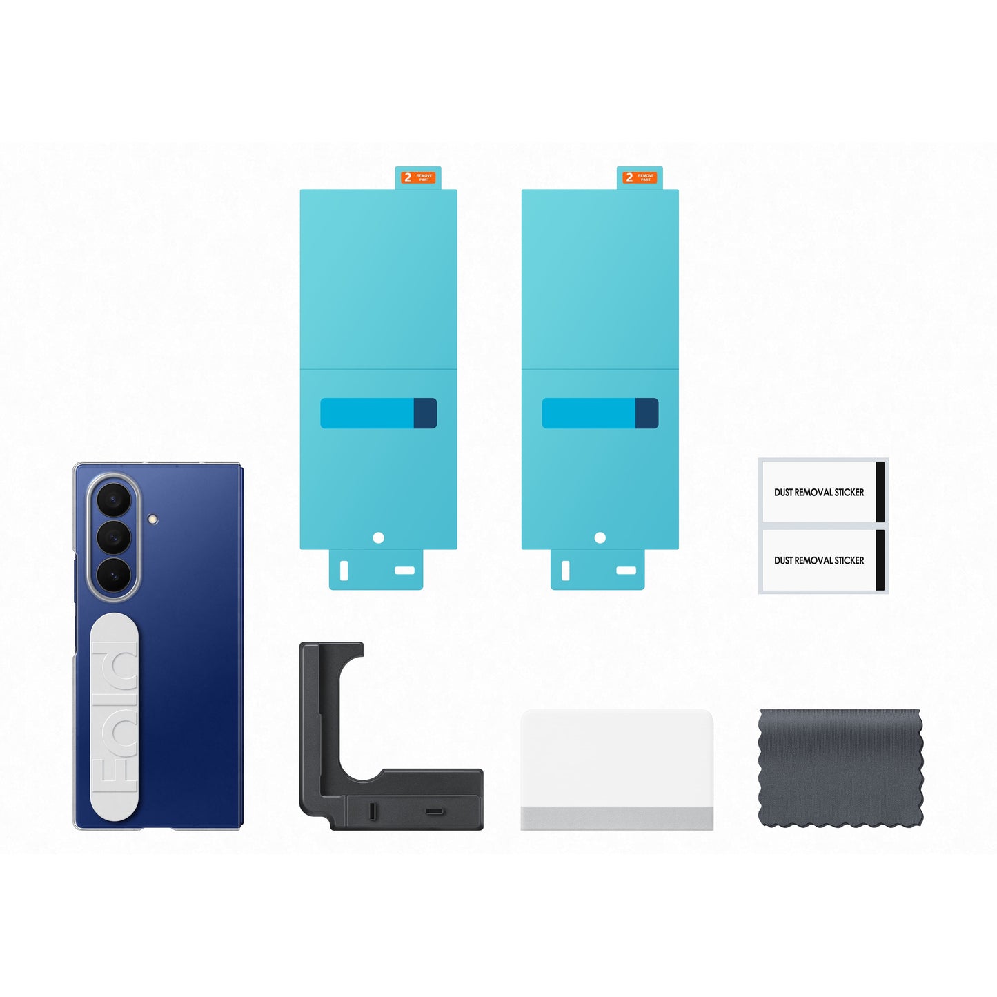 Samsung Galaxy Z Fold7 Clear Grip Case